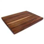 John Boos Block WAL R02 Walnut Wood Edge Grain Reversible Cutting Board, 24 Inches x 18 Inches x 1.5 Inches