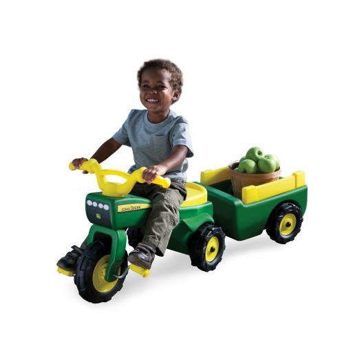  John Deere - Pedal Tractor and Trailer