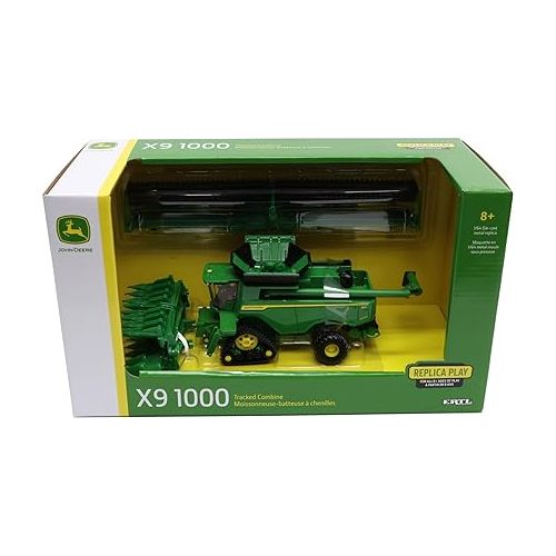  John Deere 1/64 X9 1000 Tracked Combine Toy - LP81112