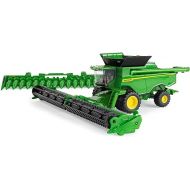 John Deere 1/64 Scale X9 1000 Combine HD50F Draper Head and Folding C16F Corn Head