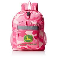 John Deere Girls Trademark Camo Backpack, Pink