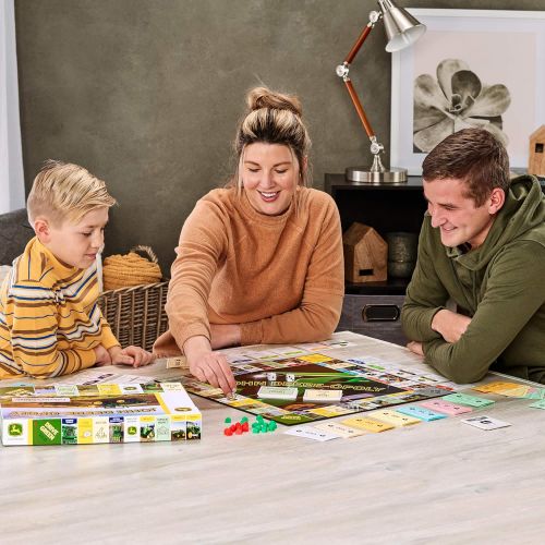  Tomy John Deere-opoly ? A Fun Farm Twist to a Classic Opoly-Style Game ? Family Game for Ages 8+