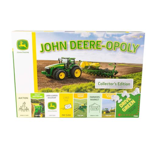  Tomy John Deere-opoly ? A Fun Farm Twist to a Classic Opoly-Style Game ? Family Game for Ages 8+