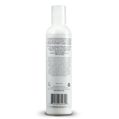  John Masters Organics - Bare - Unscented Body Lotion for All Skin Types - Natural Fragrance Free...