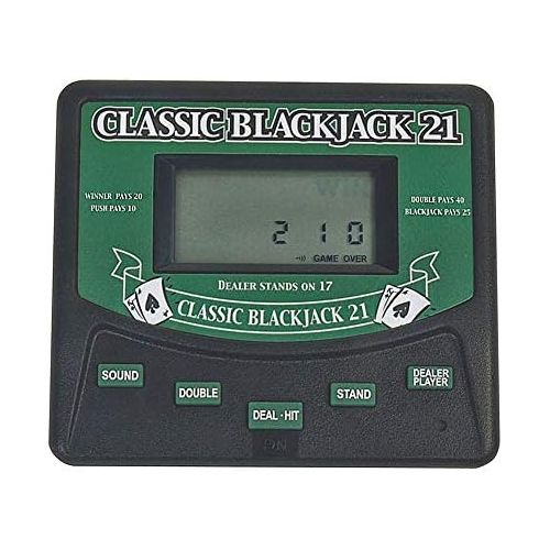  [아마존베스트]Classic Blackjack 21 Electronic Handheld Game Electronic Games