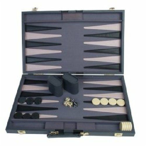  John N. Hansen 21 inches Backgammon Attache