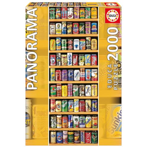  John N. Hansen Soft Cans Panoramic Puzzle - 2000 Piece