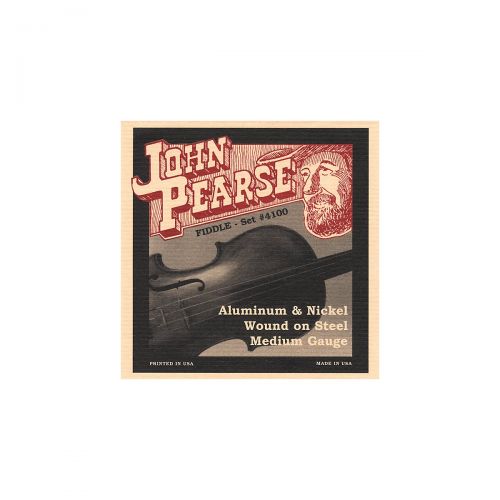  John Pearse 4100 Flat Wound Fiddle Strings