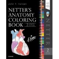 John T Hansen Netters Anatomy Coloring Book Updated Edition