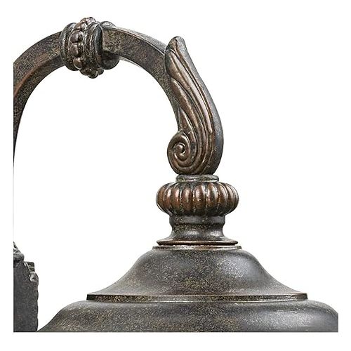  John Timberland Bellagio European Outdoor Carriage Light Fixture Bronze Metal 16 1/2