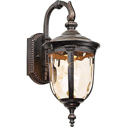  John Timberland Bellagio European Outdoor Carriage Light Fixture Bronze Metal 16 1/2