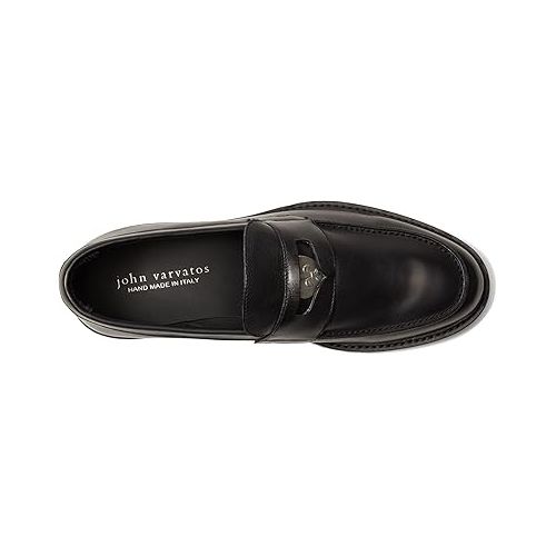  John Varvatos Harrison Guitar Pick Loafer Black 11 D (M)