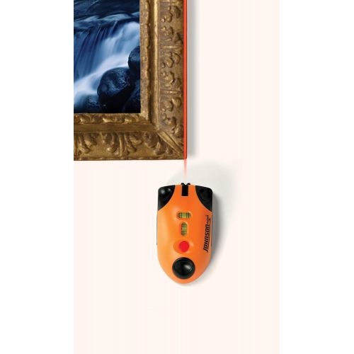 Johnson Level & Tool 9250 Laser Mouse, 30 Interior Range, Orange, 1 Laser Mouse