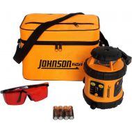 Johnson Level & Tool 40-6515 Self-Leveling Rotary Laser, Red, 1 Laser Level