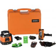 Johnson Level & Tool 40-6590I JLX Horizontal/Vertical Tracking Rotary Laser Kit with GreenBrite Technology, Green, 1 Kit