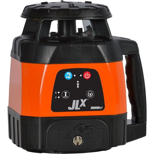  Johnson Level & Tool 40-6590I JLX Horizontal/Vertical Tracking Rotary Laser Kit with GreenBrite Technology, Green, 1 Kit