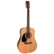 Johnson JG-624-N 620 Player Series Acoustic Guitar, Left-Handed