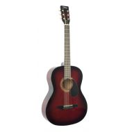 Johnson JG-100-R Student Acoustic Guitar, Redburst
