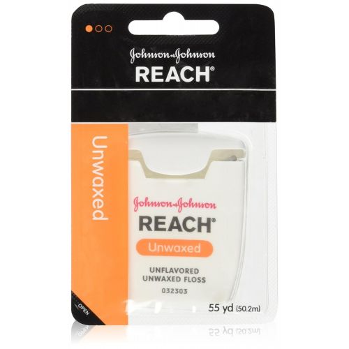  Johnson & Johnson Johnson Johnson Reach Unwaxed Floss Unflavored 55 Yd