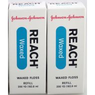 Johnson & Johnson J&J Floss Refill 200 Yd. - Waxed (6 Pack)