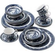 Johnson Brothers Willow Blue 20 Piece DinnerwareSet