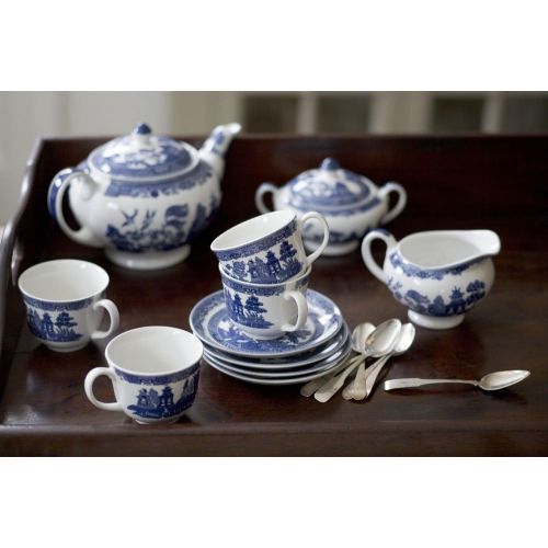  Johnson Brothers Willow Blue 20 Piece DinnerwareSet