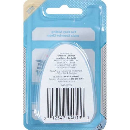  Johnson and Johnson Listerine Ultraclean Mint Floss 30 yd. Pack - 36 per case.