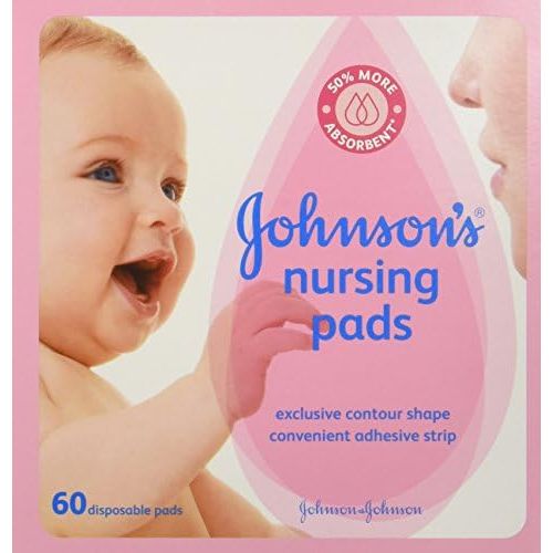  [아마존베스트]Johnsons Nursing Pads, 60-Count Boxes (Pack of 3)