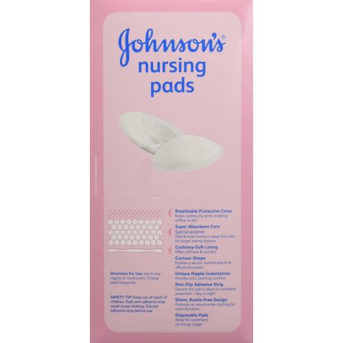  [아마존베스트]Johnsons Nursing Pads, 60-Count Boxes (Pack of 3)