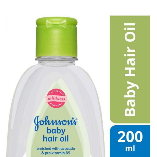  Johnsons Baby Hair Oil (200Ml) Clear