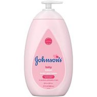 [아마존베스트]Johnsons Moisturizing Pink Baby Lotion with Coconut Oil, Hypoallergenic, 27.1 fl. oz