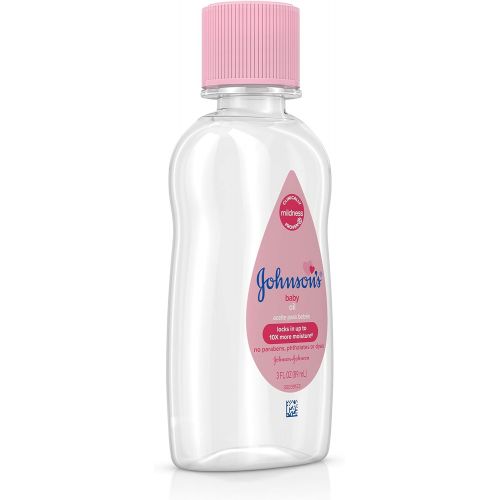  JOHNSONS Baby Oil 3 oz (Pack of 2)