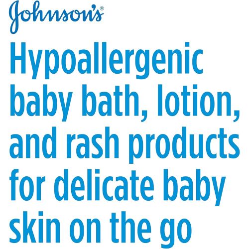  Johnson's Baby Johnsons Tiny Traveler Baby Gift Set, Baby Bath and Skin Care Essentials, TSA-Compliant, 5 Items