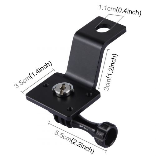  Joint Victory Aluminum Alloy Motorcycle Fixed Holder Mount Tripod Adapter with Screw for GoPro Hero