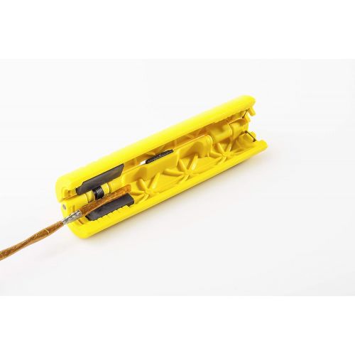  Jokari JOKARI 30013 Can-Strip Aviation Data Bus Twisted Pair Cable and Wire Stripper, Yellow