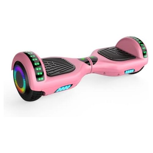  JOLEGE Hoverboard, 6.5 Two-Wheel Self Balancing Hoverboards - LED Light Wheel Scooter for Kids