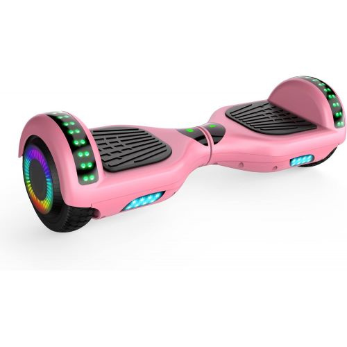  JOLEGE Hoverboard, 6.5 Two-Wheel Self Balancing Hoverboards - LED Light Wheel Scooter for Kids