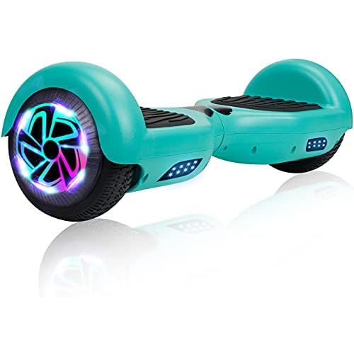  JOLEGE Hoverboard, 6.5 Two-Wheel Self Balancing Hoverboards - LED Light Wheel Scooter for Kids