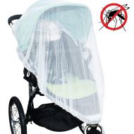 Jolik Mosquito Net for Stroller Carriers Car Seats Cradles, Universal Size, High-Density Stroller Mosquito Net