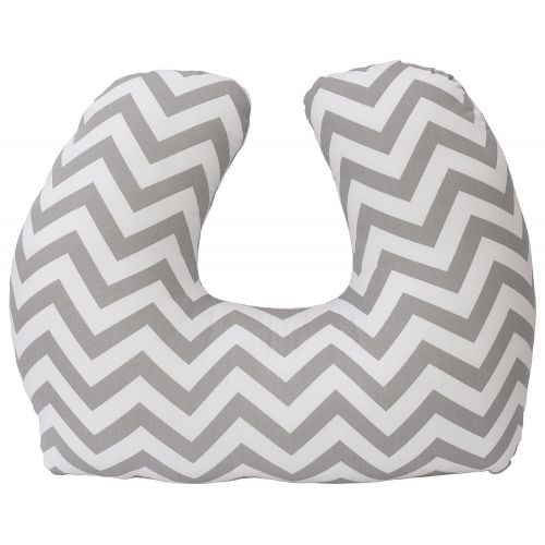 졸리점퍼 Jolly Jumper Baby Sitter Cushion, Chevron Grey, One Size