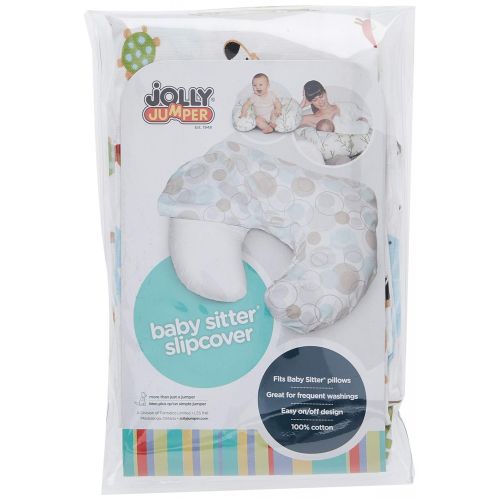 졸리점퍼 Jolly Jumper Baby Sitter Slip Cover, White Safari