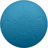 Jolly Pets Large Soccer Ball Floating-Bouncing Dog Toy, 8 inch Diameter, Ocean Blue