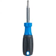 Jonard Tools SD-61 6-in-1 Multi-Bit Screwdriver with Phillips and Slotted Bits