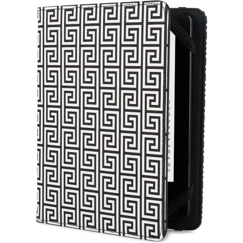  Jonathan Adler Greek Key Cover - Black/White (Fits Kindle Paperwhite, Kindle & Kindle Touch)