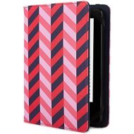 Jonathan Adler Herringbone Cover - Navy Blue/Pink (Fits Kindle Paperwhite, Kindle & Kindle Touch)