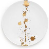 [아마존베스트]Jonathan Adler 1948 Dessert Plate, Gold