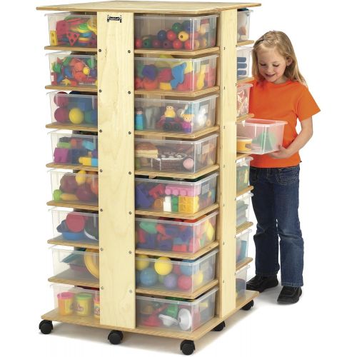  Jonti-Craft 32 Tub Tower - with Colored Tubs