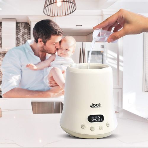  Jool Baby Products Baby Bottle Warmer - Quick Heating & Keep Warm Mode, Digital Display, Time Chart on Warmer, Heats Milk, Breast Milk, Formula, Juice, Fits Most Standard Bottles- Jool Baby