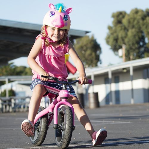  Joovy Bicycoo Pedal-less Toddler Balance Bike Balance, Without the Training Wheels, Pink