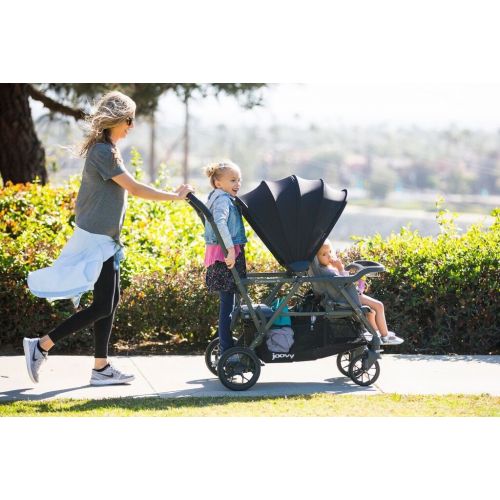  Joovy JOOVY Caboose S Standard Baby Strollers, Grey Melange